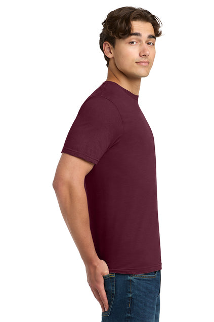 Nautical Bay® Men's Maroon Soft Style T-Shirt