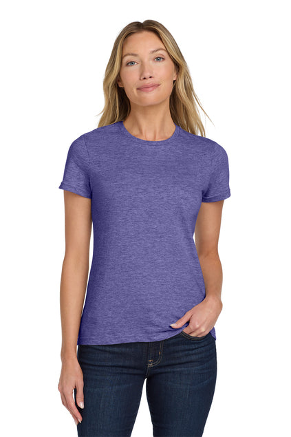 Nautical Bay® Heather Purple Soft Women's T-Shirt