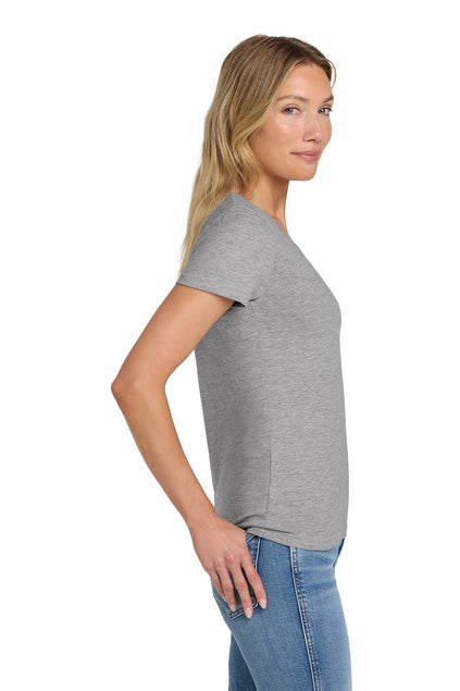 Nautical Bay® Women's Soft Sport Grey Fit V-Neck T-Shirt