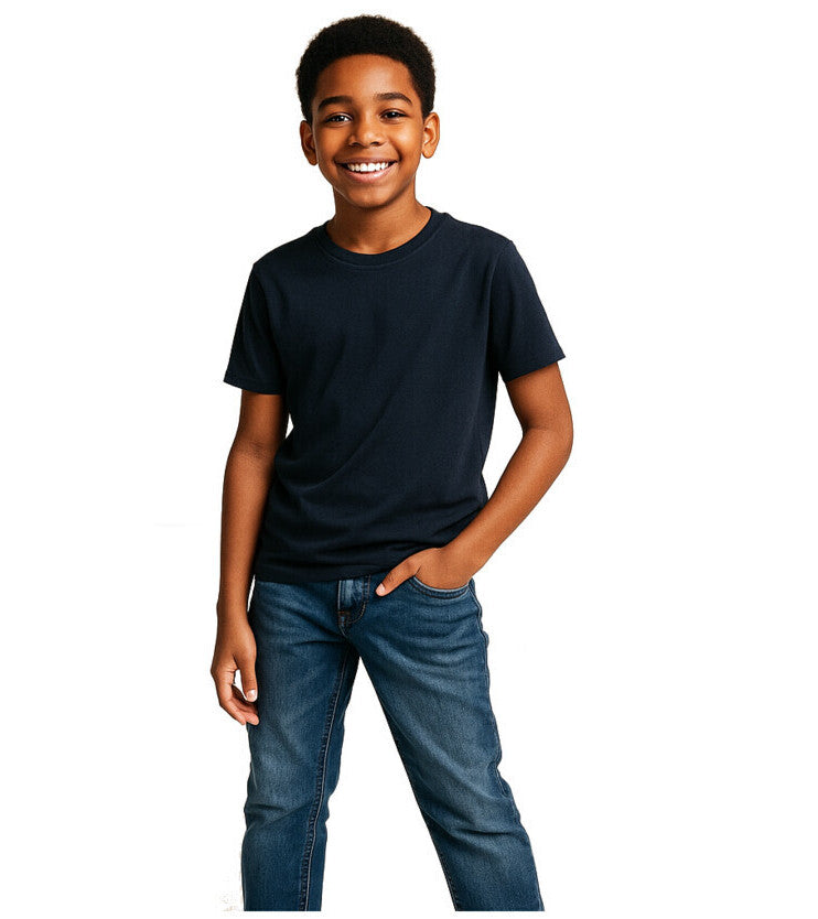 Nautical Bay® Youth Navy Soft Style T-Shirt