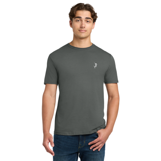 Camiseta Nautical Bay® de estilo suave color carbón para hombre