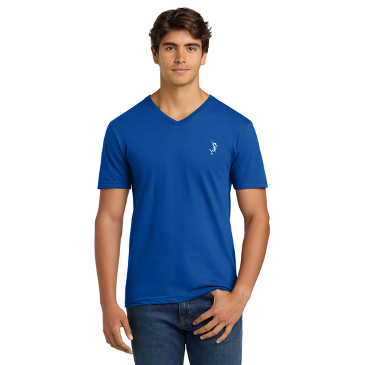Nautical Bay® Men's Royal Soft V-Neck T-Shirt