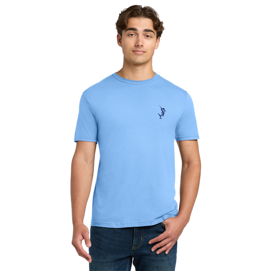 Nautical Bay® Men's Carolina Blue Soft Style T-Shirt