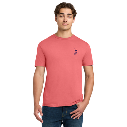 Nautical Bay® Men's Coral Silk Soft Style T-Shirt