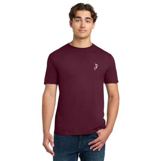Nautical Bay® Men's Maroon Soft Style T-Shirt