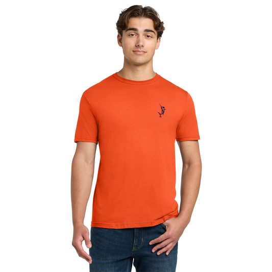 Nautical Bay® Men's Orange Soft Style T-Shirt