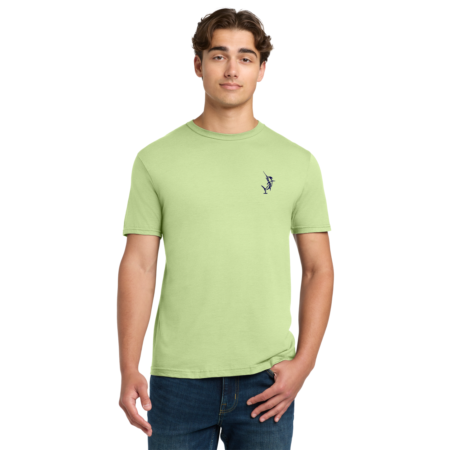 Nautical Bay® Men's Pistachio Soft Style T-Shirt