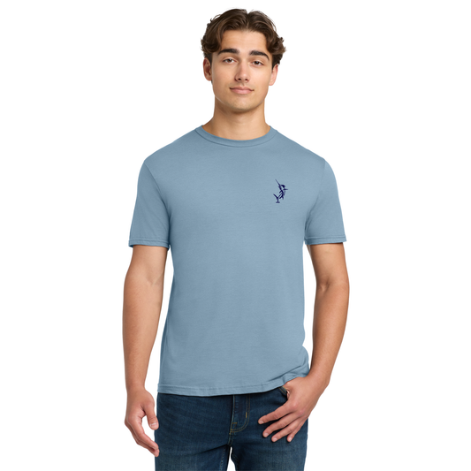 Nautical Bay® Men's Stone Blue Soft Style T-Shirt
