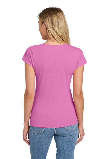 Nautical Bay® Women's Soft Azalea  Fit V-Neck T-Shirt