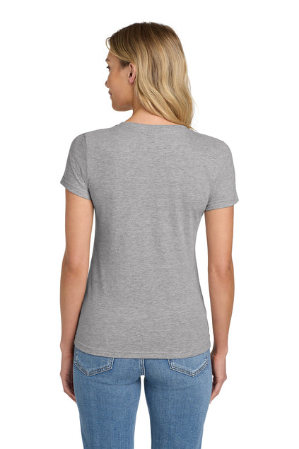 Nautical Bay® Women's  Soft Sport Grey Fit V-Neck T-Shirt