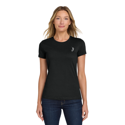 Nautical Bay® Black Soft Style Women's T-Shirt