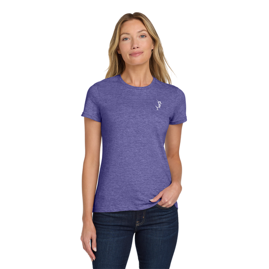 Nautical Bay® Heather Purple Soft Women's T-Shirt