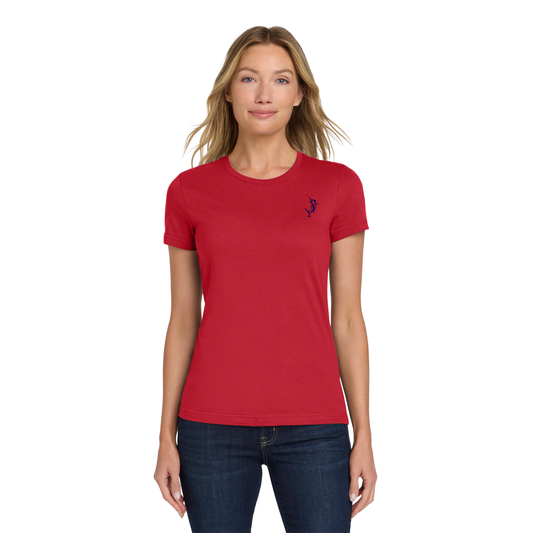 Nautical Bay® Red Soft Style Women's T-Shirt