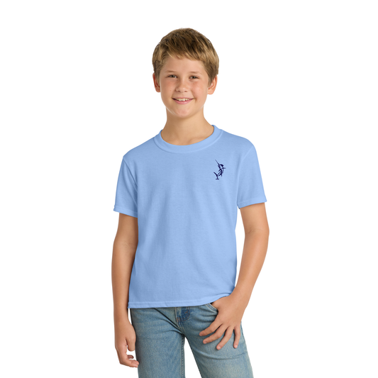Nautical Bay® Youth Light Blue Soft Style T-Shirt