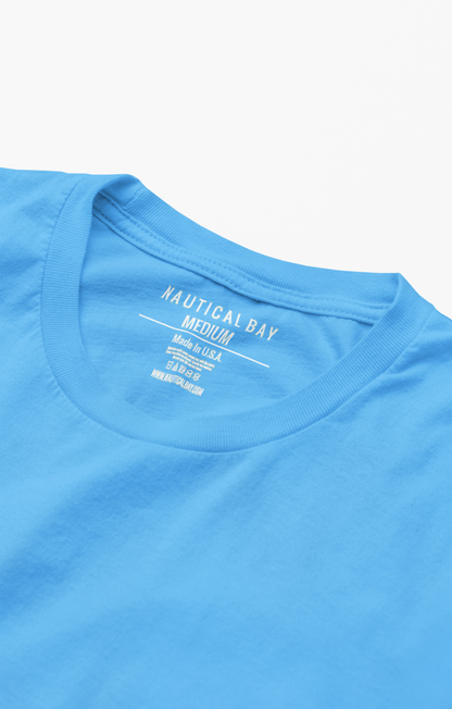 Nautical Bay® Men's Carolina Blue Soft Style T-Shirt