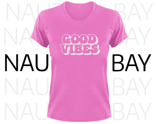 WOMEN'S GOOD VIBES SHORT SLEEVE SHIRT