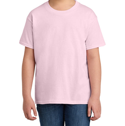 Nautical Bay® Youth Light Pink Soft Style T-Shirt