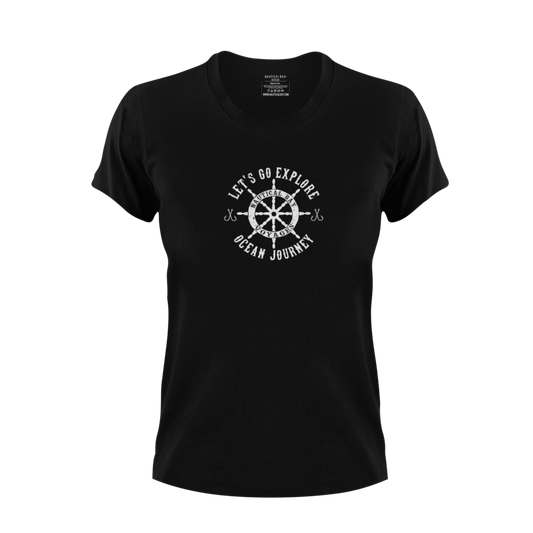Nautical Bay® Let's Explorer Graphic Short Sleeve T-Shirt
