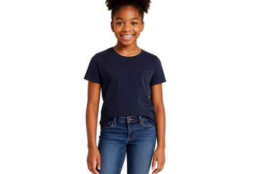 Nautical Bay® Youth Navy Soft Style T-Shirt