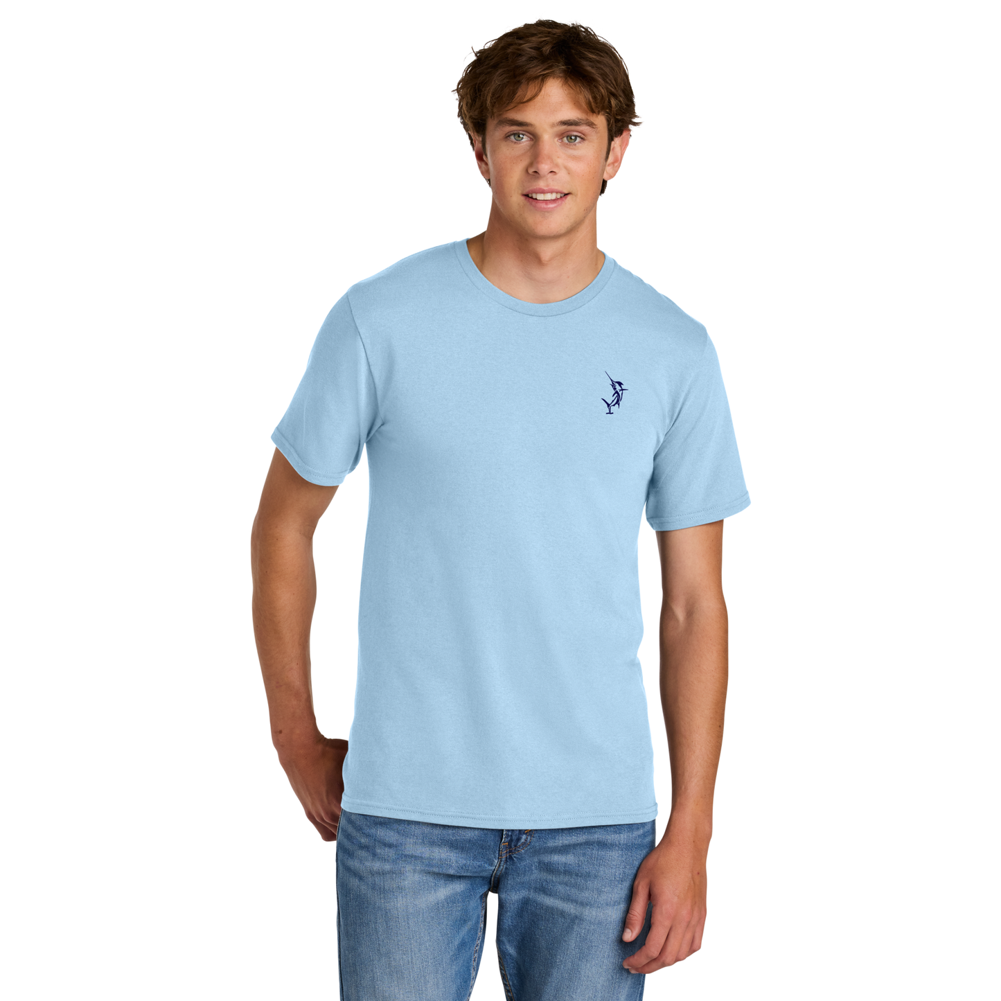 Nautical Bay® Tall Men's Carolina Blue Classic Tee